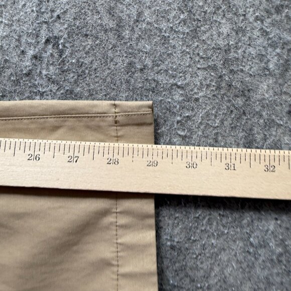 Lululemon Commission Pants Men 32 x 29 Beige Slim Tapered Technical Chinos - Picture 14 of 16